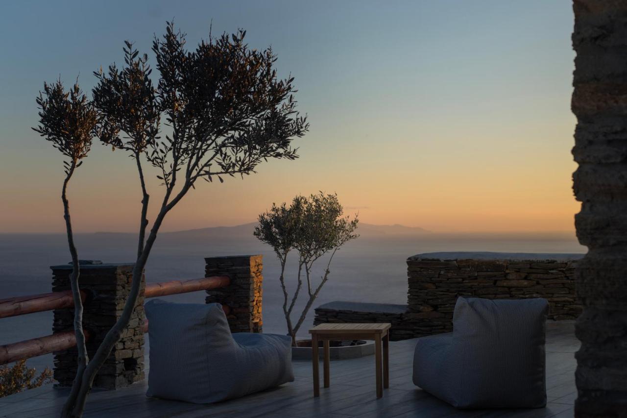 Acron Andros - Luxury Villa With Private Pool Korthio Exterior photo